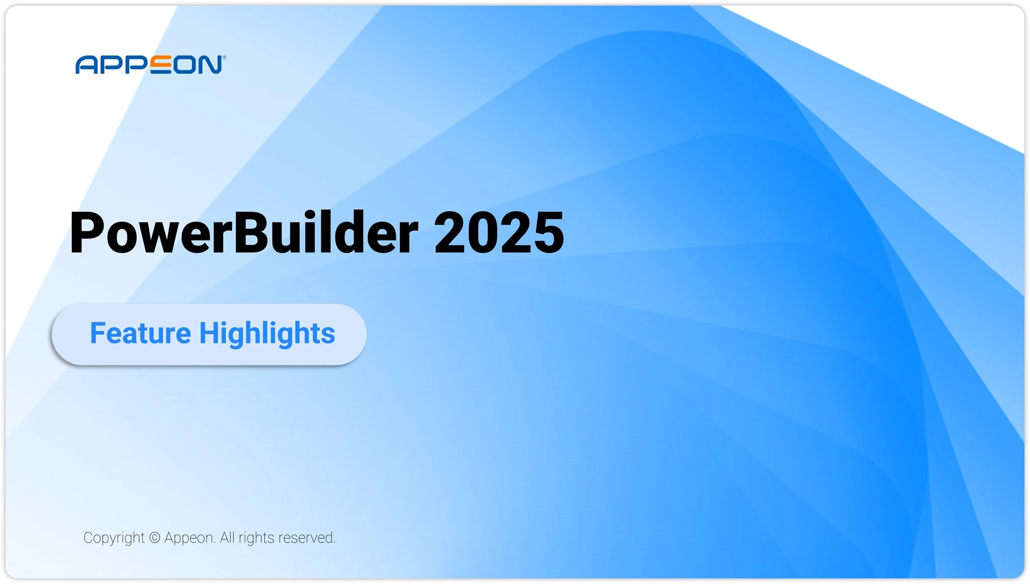 Highlights of PowerBuilder 2025